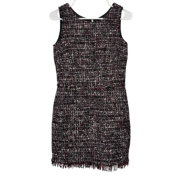 DOLCE & GABBANA Stunning Fringed Wool Tweed Boucle Dress 42 IT / 6 - 8 US - Picture 2 of 11